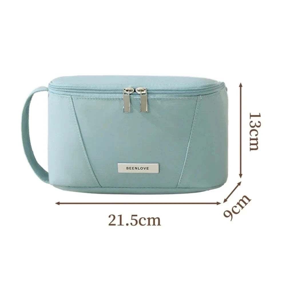 Trousse de Toilette de Luxe & Maquillage bleu