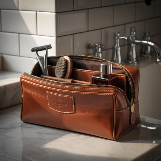 Comment choisir une trousse de toilette cuir pour homme  style et durabilité