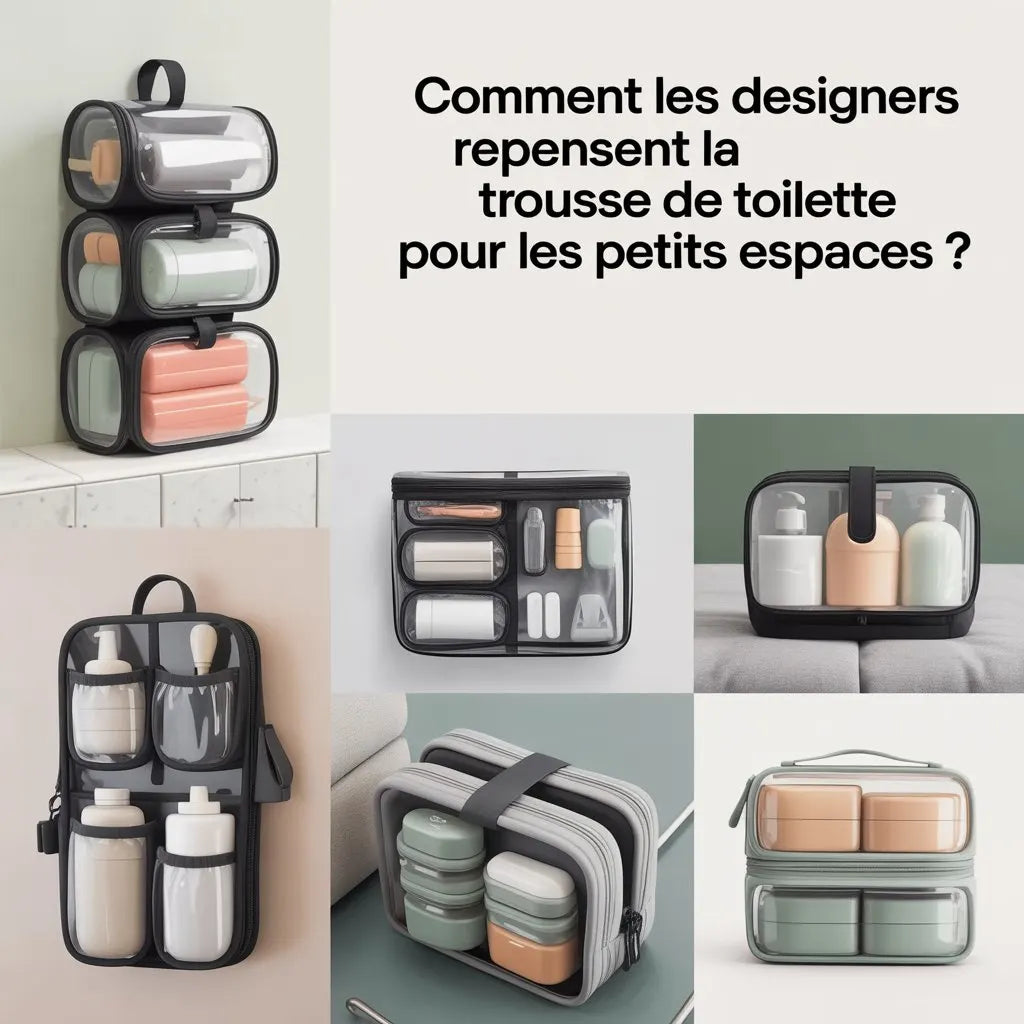 Comment les designers repensent la trousse de toilette pour les petits espaces ?