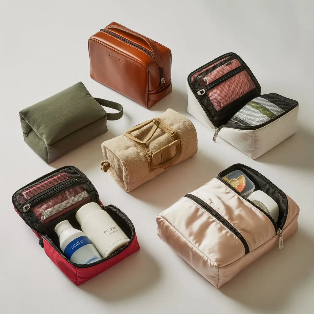 Differentes Trousses de Toilette