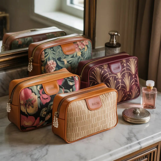 Le retour du style vintage dans les trousses de toilette