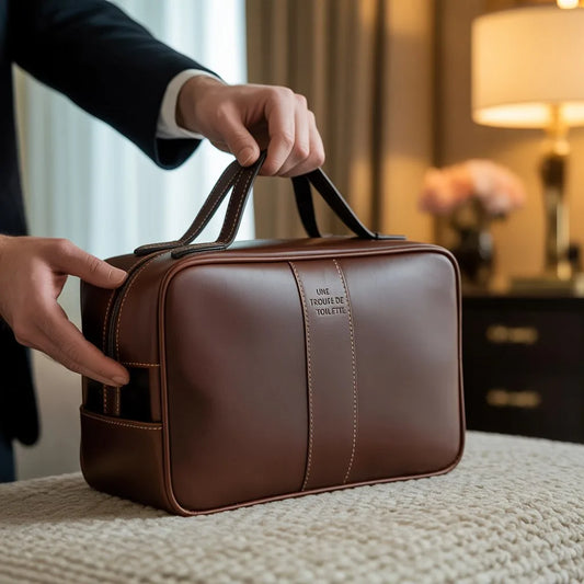 Pourquoi choisir une trousse de toilette en cuir pour un usage durable et élégant ?
