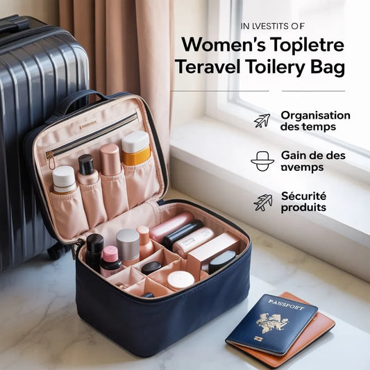 Pourquoi investir dans une trousse de toilette femme adaptée au voyage