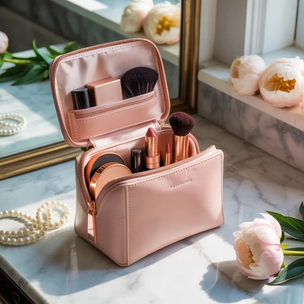 Trousse de toilette maquillage : comment garder un vanity parfait en voyage ?