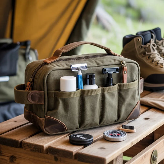 Trousse de toilette pour baroudeur