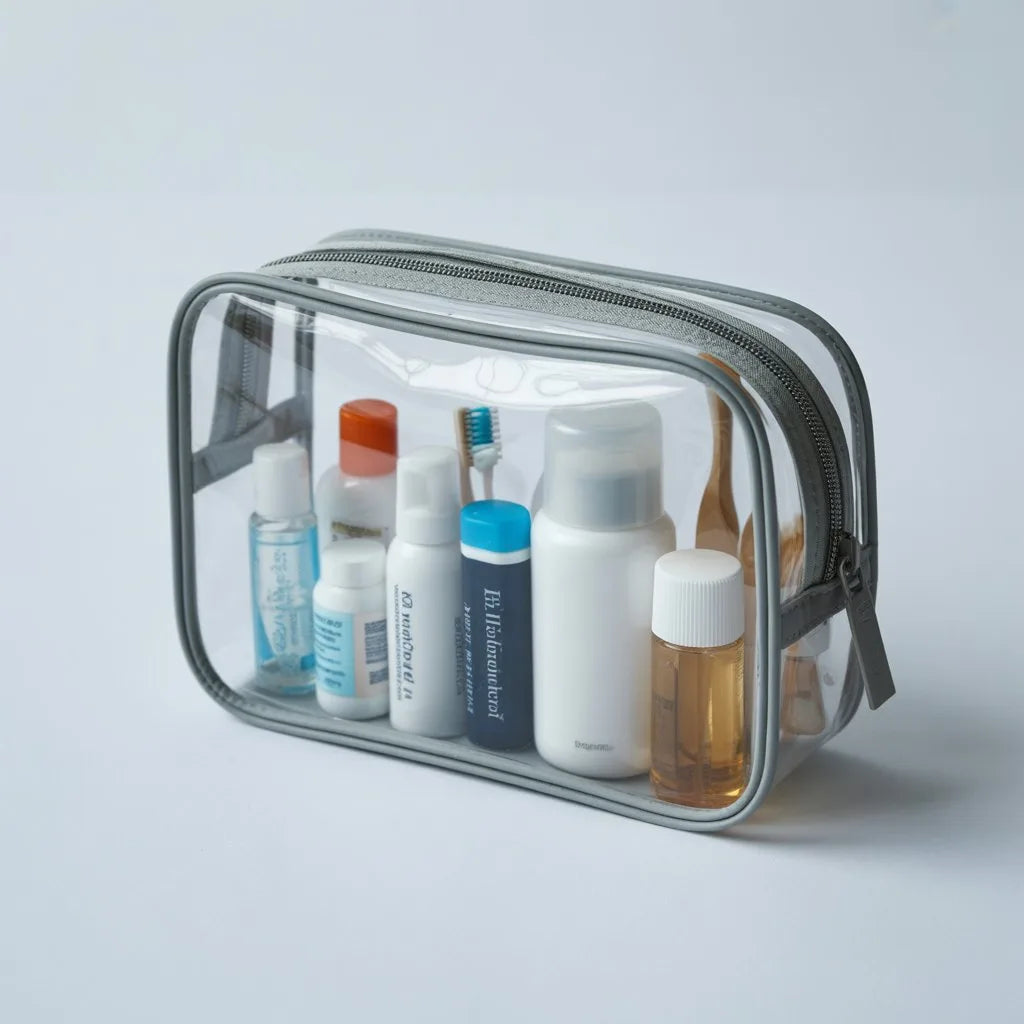 Trousse de Toilette Transparent