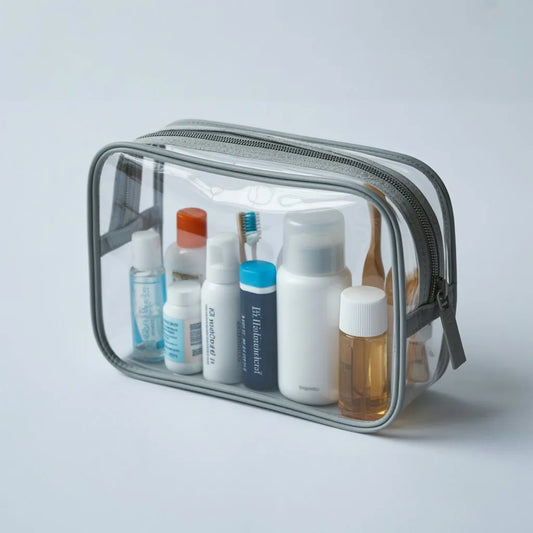 Trousse de Toilette Transparent