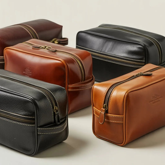 Trousse de toilette cuir / semi-cuir : comment choisir un modèle durable (et éviter les mauvaises surprises)