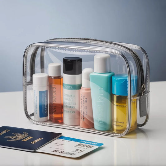 Trousse de toilette transparente  le guide complet pour voyager sereinement en cabine