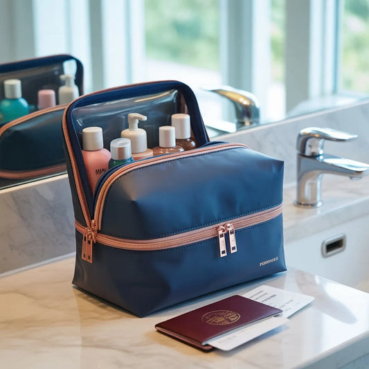 une trousse de toilette waterproof femme