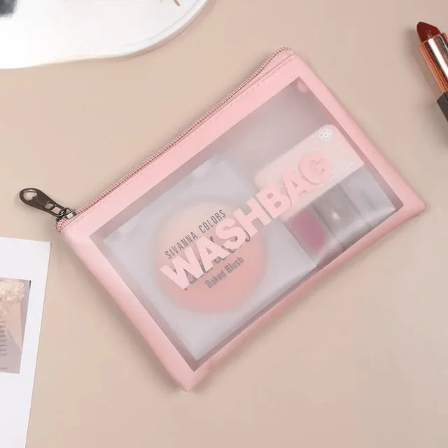 Trousse de Toilette Transparente