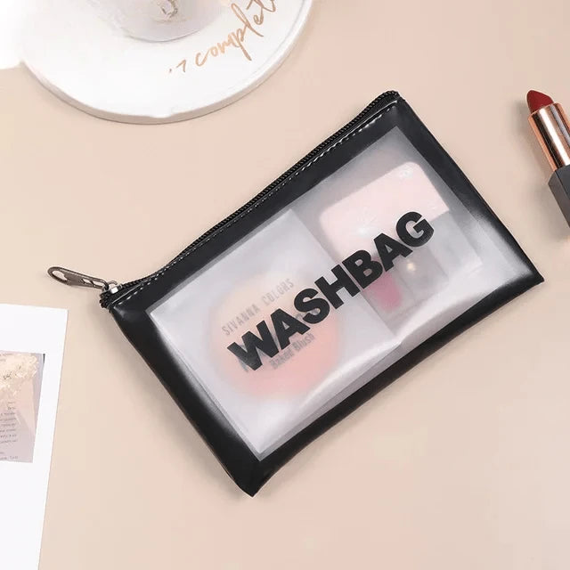 Trousse de Toilette Transparente