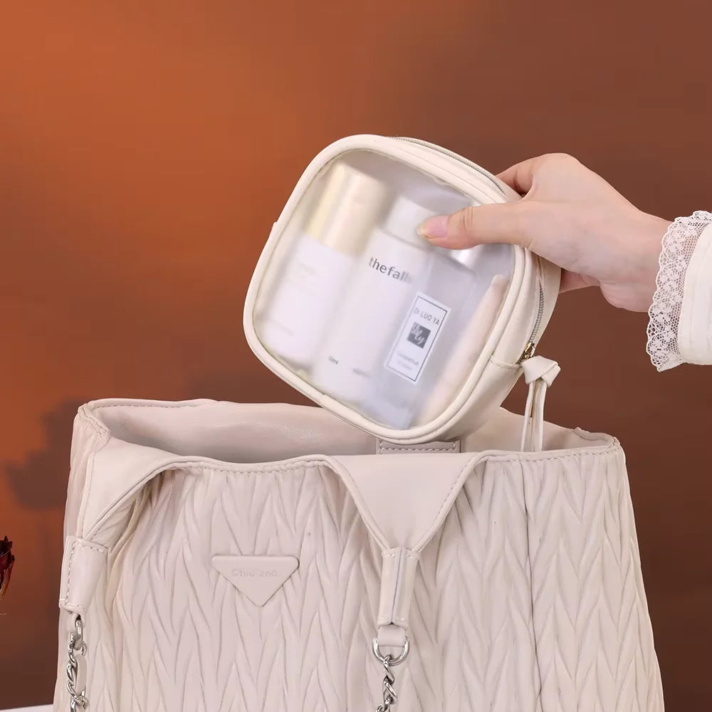Trousse de Toilette Transparente Imperméable sac