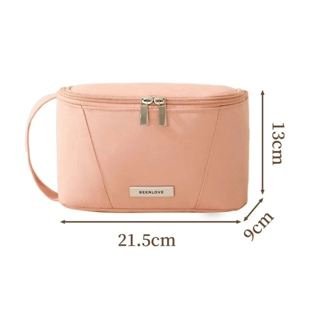 Trousse de Toilette de Luxe & Maquillage rose