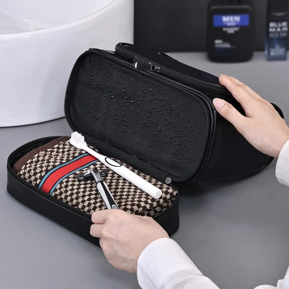 Trousses de Toilette Voyage Professionnel ouvert