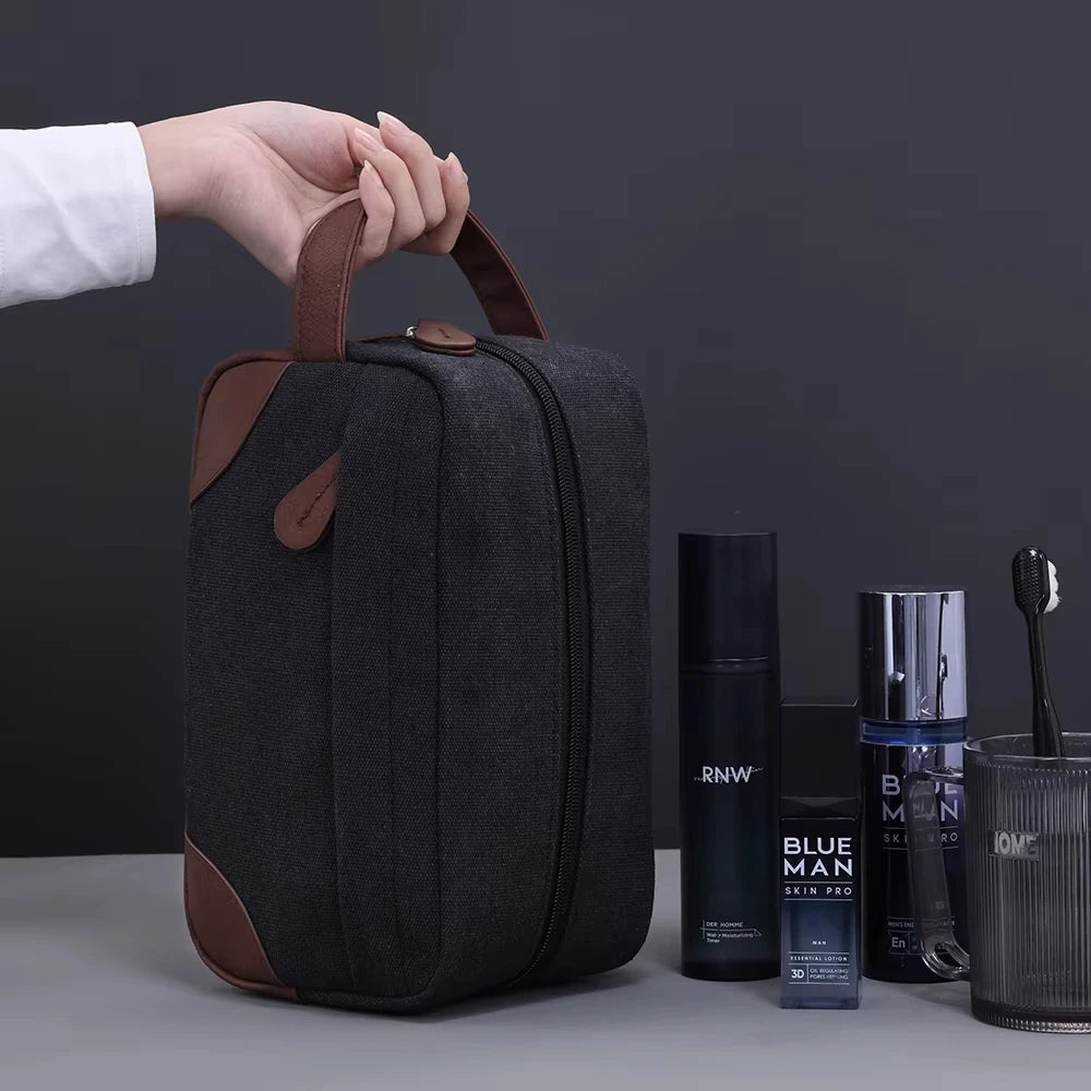 la trousse de toilette homme noir