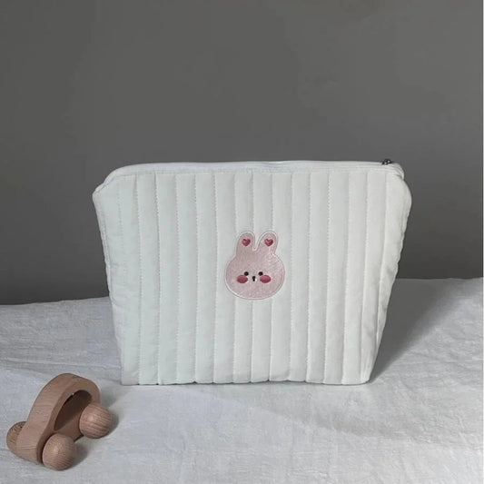 trousse de toilette tete de lapin